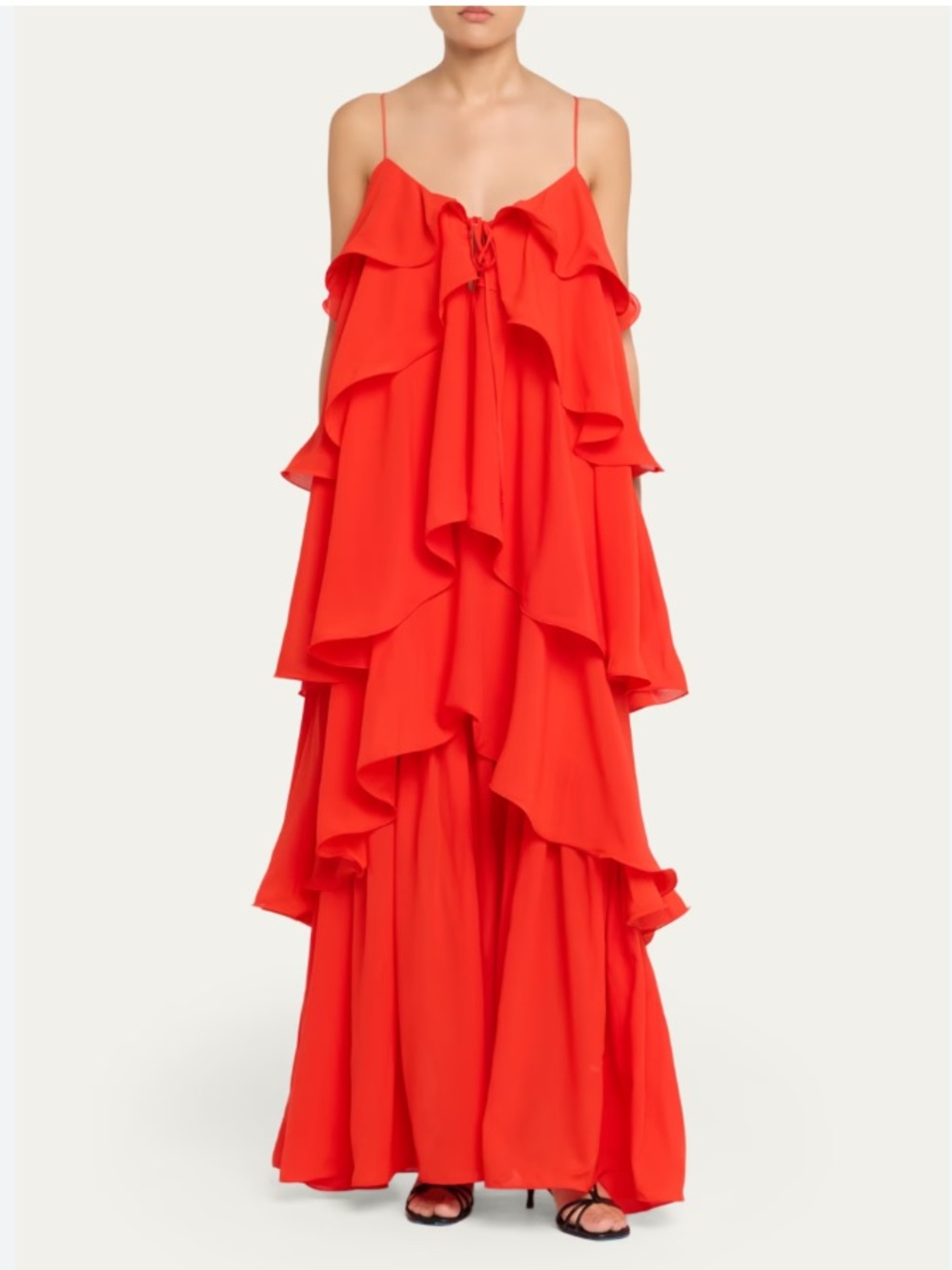 TOCCIN Agustina Tiered Maxi Dress